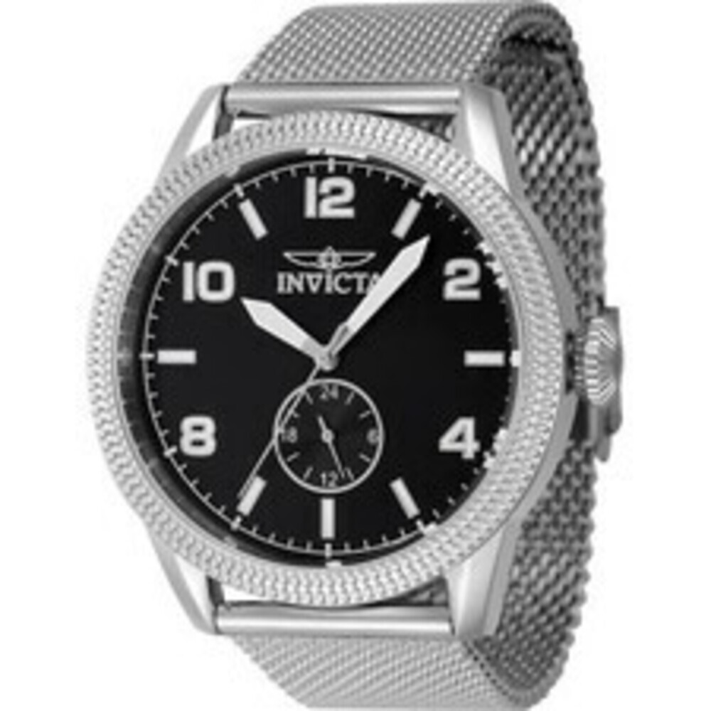 NWT Invicta 47134  Vintage | 3-Hand | Black | Men's Watch
